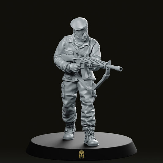 Military Police Guard B Miniature - We Print Miniatures -Papsikels Miniatures