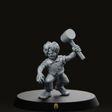 Militia 2 Reg Miniature - We Print Miniatures -Across The Realms