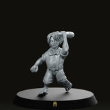 Militia 4 Reg Miniature - We Print Miniatures -Across The Realms