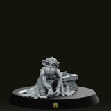 Monkey Moonk Bare B Companion Miniature - We Print Miniatures -CastNPlay