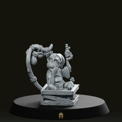 Monkey Pet Moonk Alchemist A Miniature - We Print Miniatures -CastNPlay