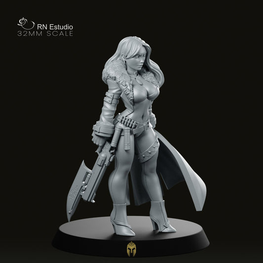 Monster Hunter Trish Miniature - We Print Miniatures -RN Estudio