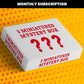 Monthly Miniatures Mystery Box Subscription - We Print Miniatures -We Print Miniatures