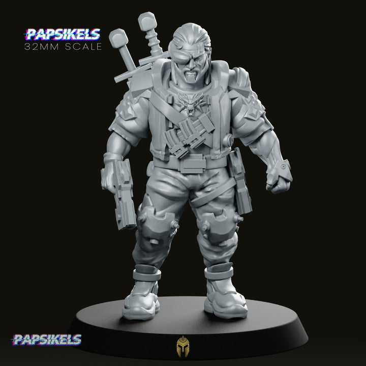 Net Hunter Tolrik Vil Miniature Sci-Fi Bounty