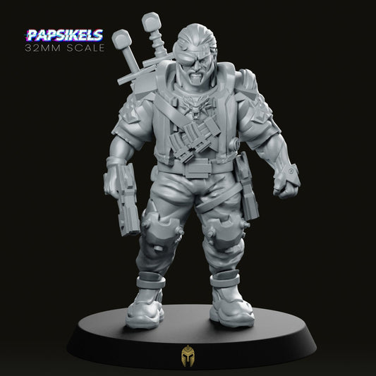 Net Hunter Tolrik Vil Miniature - We Print Miniatures -Papsikels Miniatures