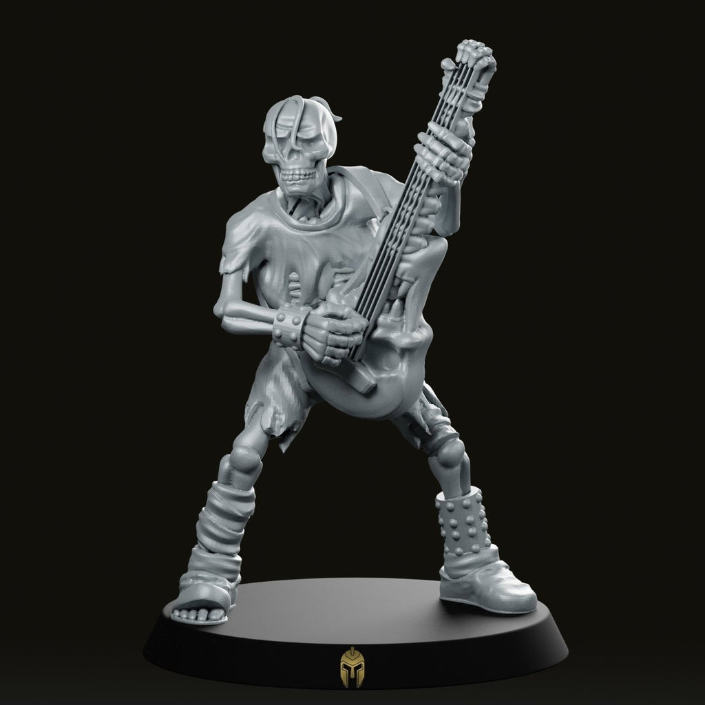 Oblivion The Skeleton Guitarist Miniature