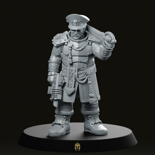Officer of the Guard Miniature - We Print Miniatures -Onmioji