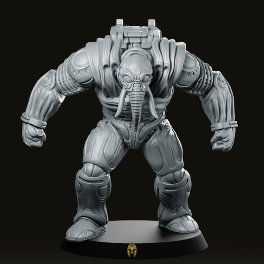 Omega Buster A Miniature - We Print Miniatures -Papsikels Miniatures