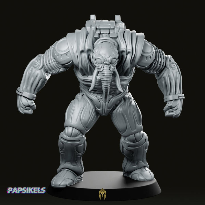 Figurine Omega Buster A – Brute extraterrestre science-fiction