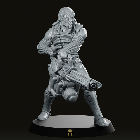 Omega Destroyer D Miniature - We Print Miniatures -Papsikels Miniatures