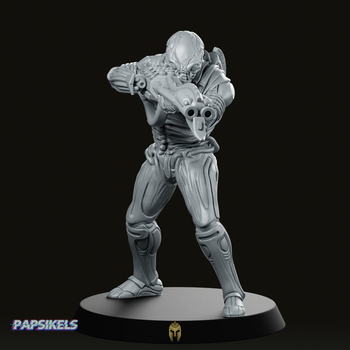 Omega Sharpshooter A Miniature - We Print Miniatures -Papsikels Miniatures