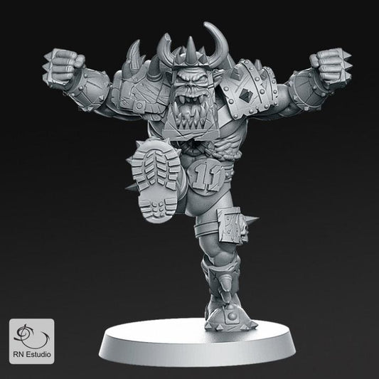 Orc Blitzer 1 Miniature - We Print Miniatures -RN Estudio