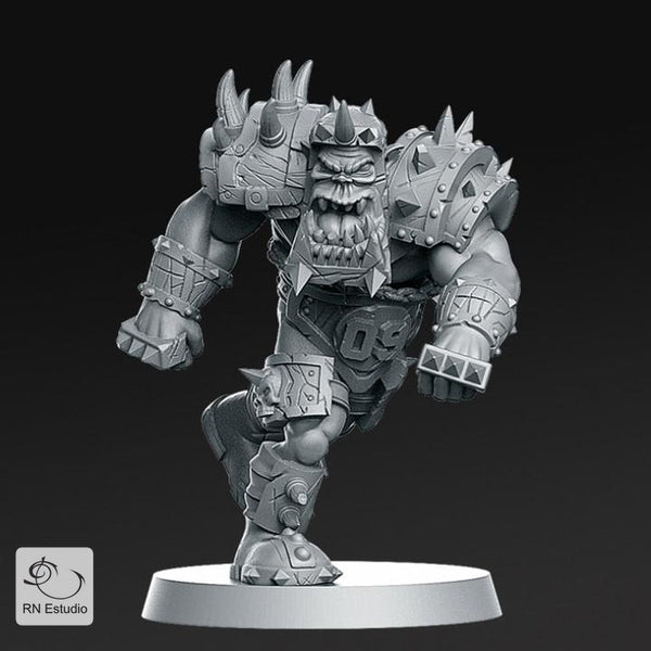 Orc Blitzer 3 Miniature - We Print Miniatures -RN Estudio