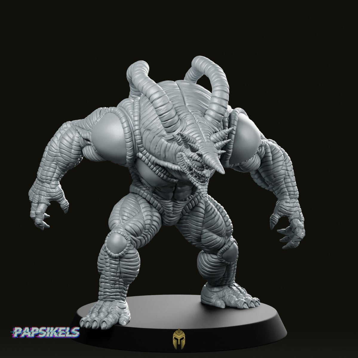 Papsinoid Chameleord A Miniature - We Print Miniatures -Papsikels Miniatures