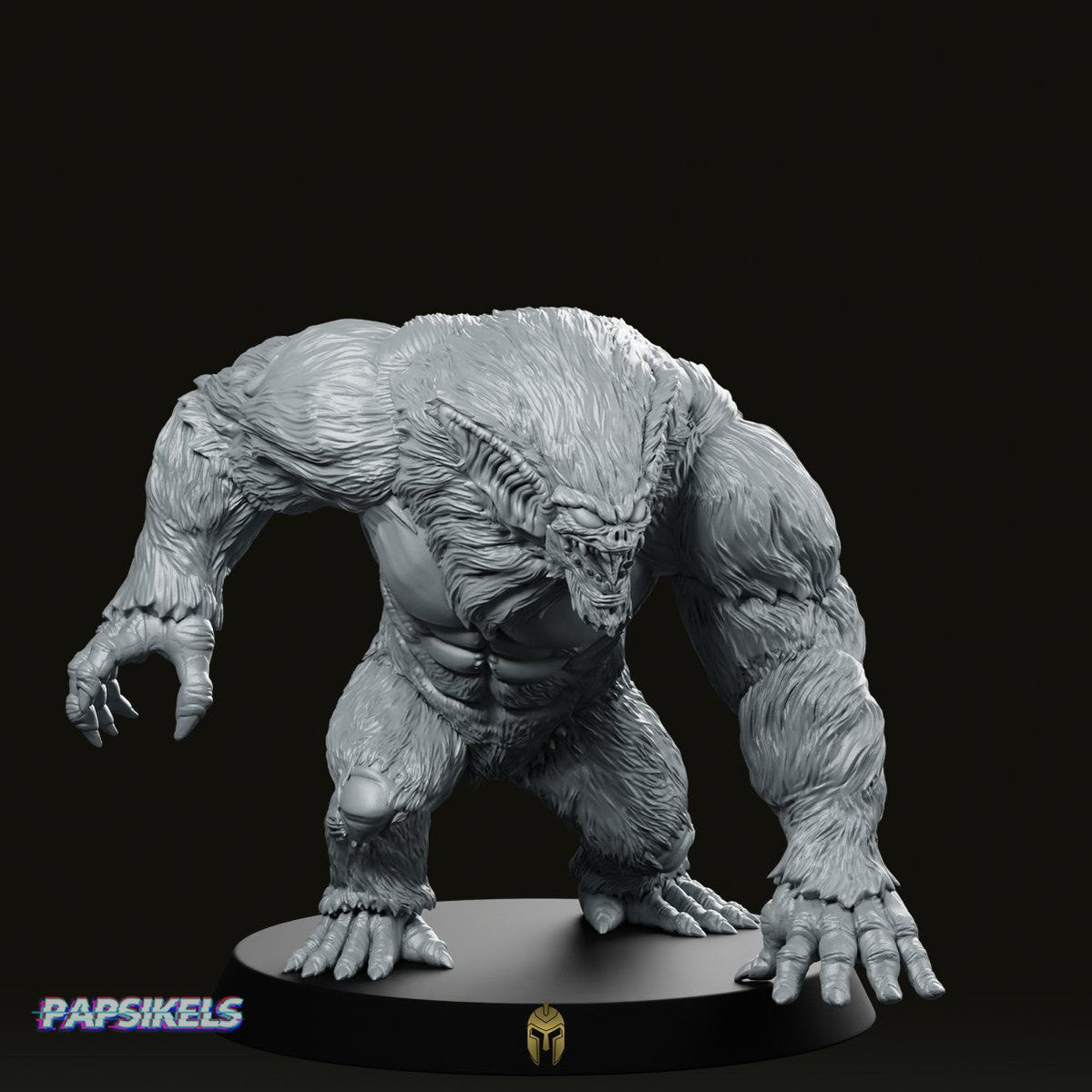 Papsinoid Chameleord C Miniature - We Print Miniatures -Papsikels Miniatures