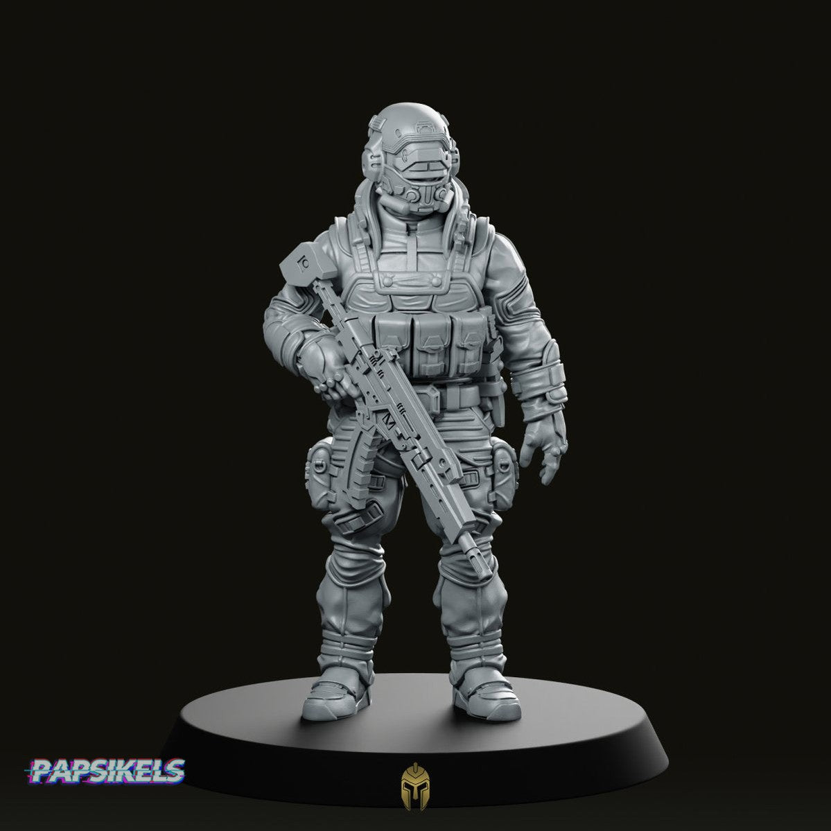 Papz Industries Pmc Operator A Miniature - We Print Miniatures -Papsikels Miniatures