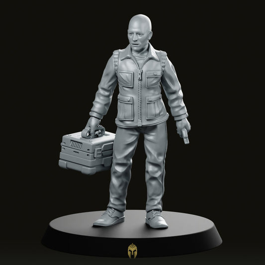 Papz Industries Working Bro B Miniature - We Print Miniatures -Papsikels Miniatures