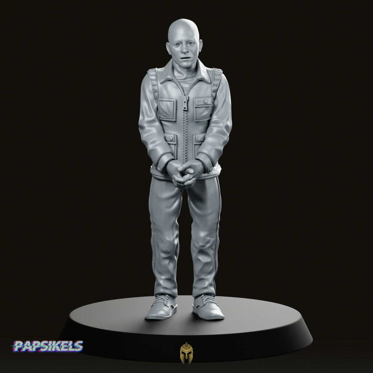 Papz Industries Working Bro D Miniature - We Print Miniatures -Papsikels Miniatures