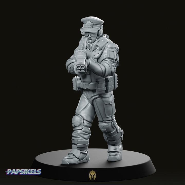 PCPD Beat Cop D Scifi Miniatur