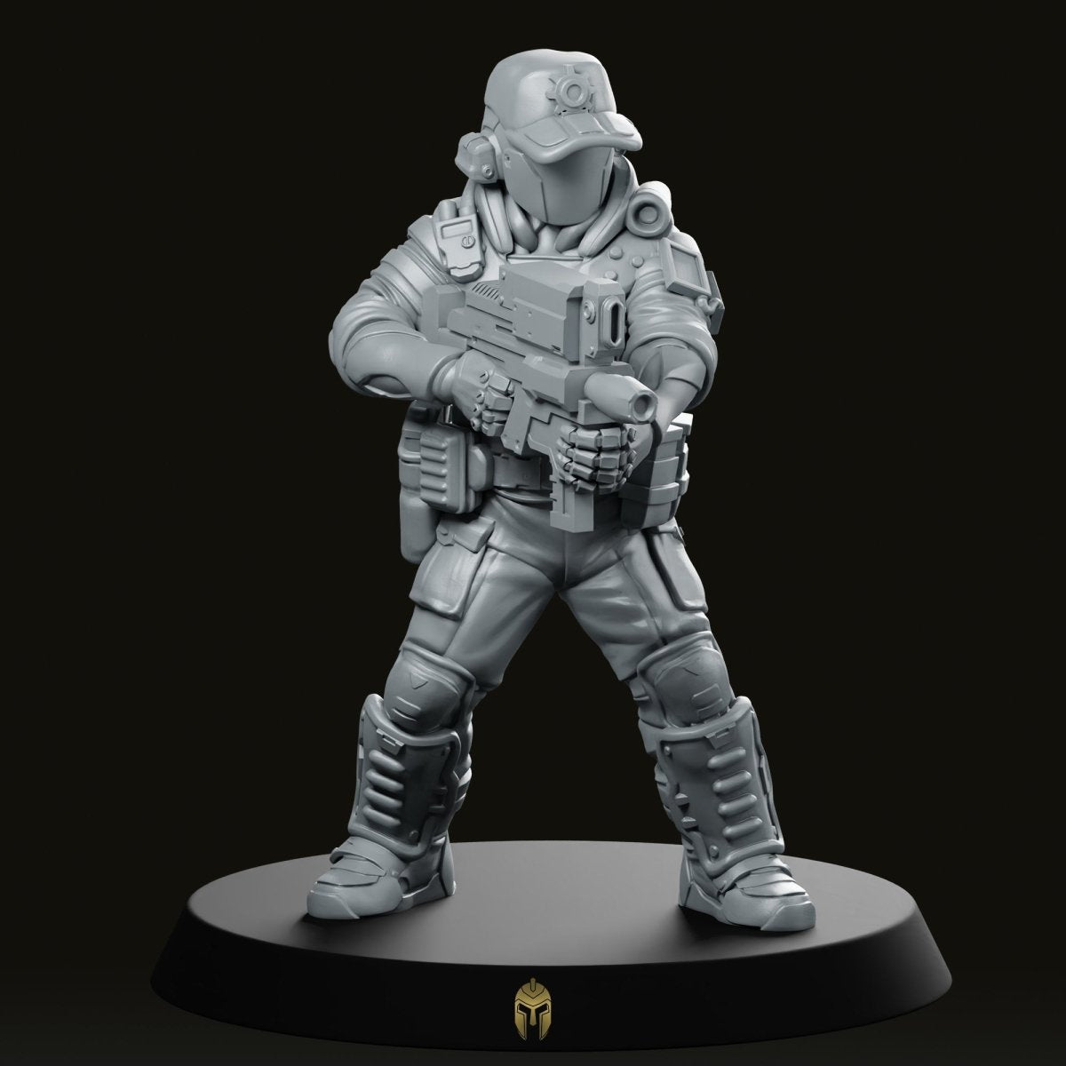 Pcpd Tactical Reaction Force Unit A Miniature - We Print Miniatures -Papsikels Miniatures