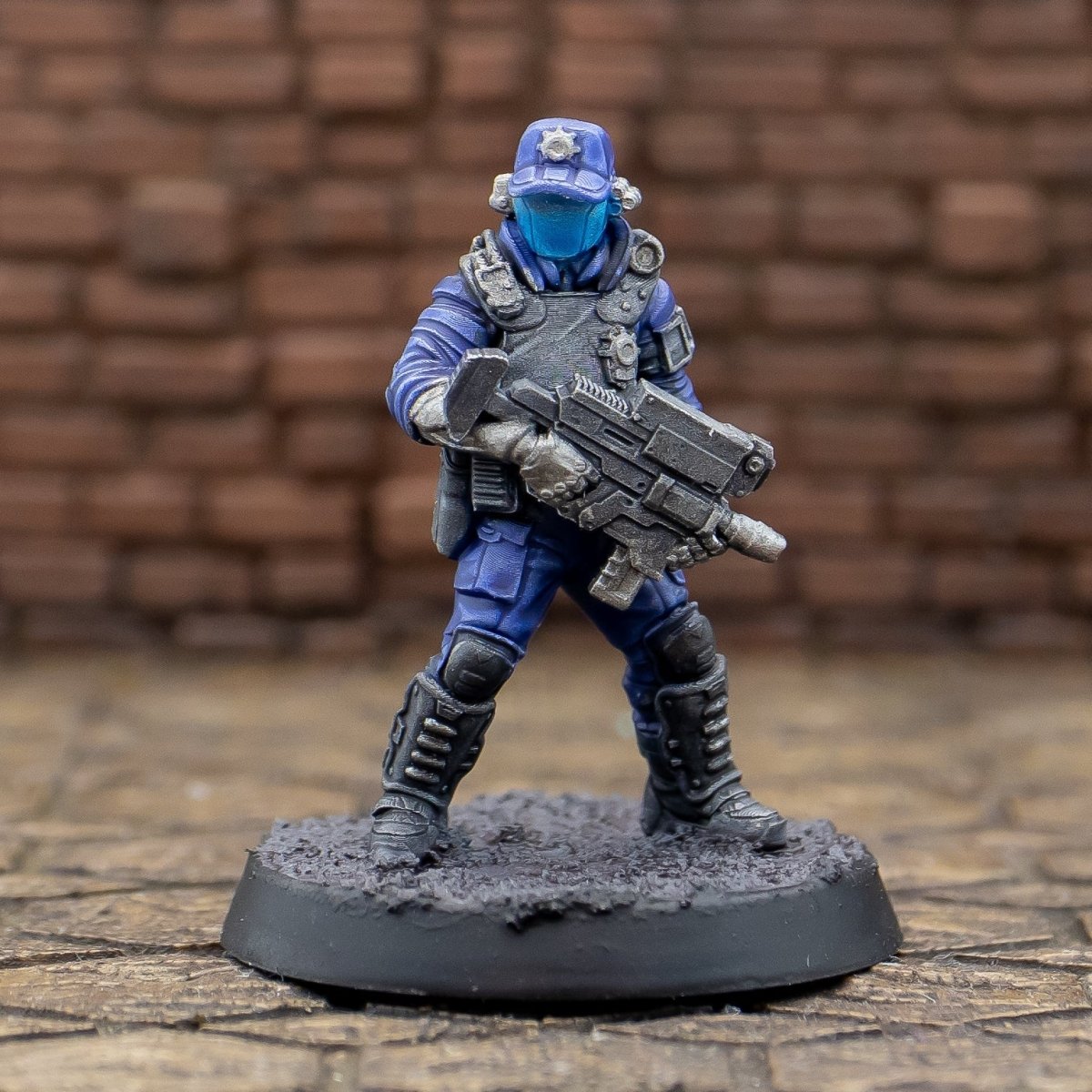 Pcpd Tactical Reaction Force Unit B Miniature - We Print Miniatures -Papsikels Miniatures