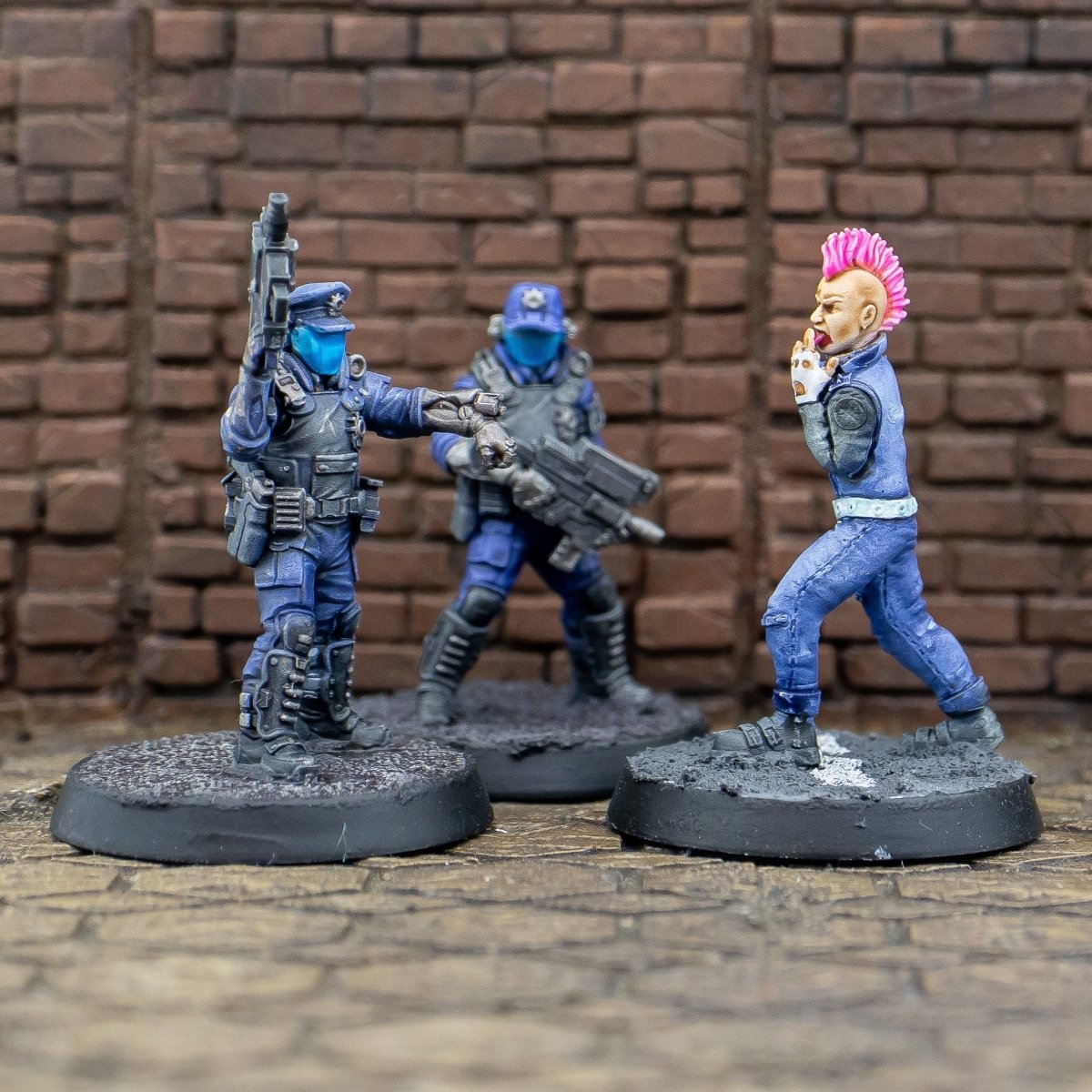 Pcpd Tactical Reaction Force Unit B Miniature - We Print Miniatures -Papsikels Miniatures