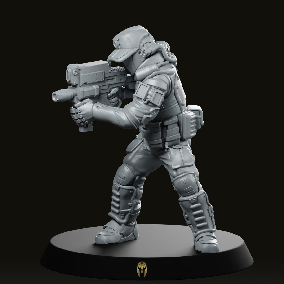 Pcpd Tactical Reaction Force Unit C Miniature - We Print Miniatures -Papsikels Miniatures