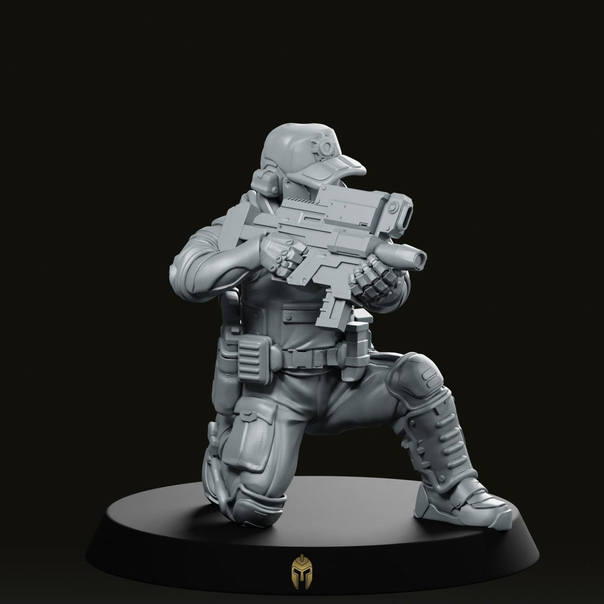 Pcpd Tactical Reaction Force Unit D Miniature - We Print Miniatures -Papsikels Miniatures
