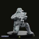 Pcpd Tactical Reaction Force Unit D Miniature - We Print Miniatures -Papsikels Miniatures