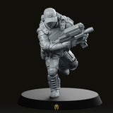 Pcpd Tactical Reaction Force Unit E Miniature - We Print Miniatures -Papsikels Miniatures