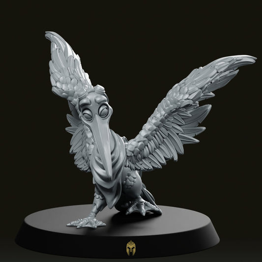 Pelican Pelik Aviator B Bird Miniature - We Print Miniatures -CastNPlay