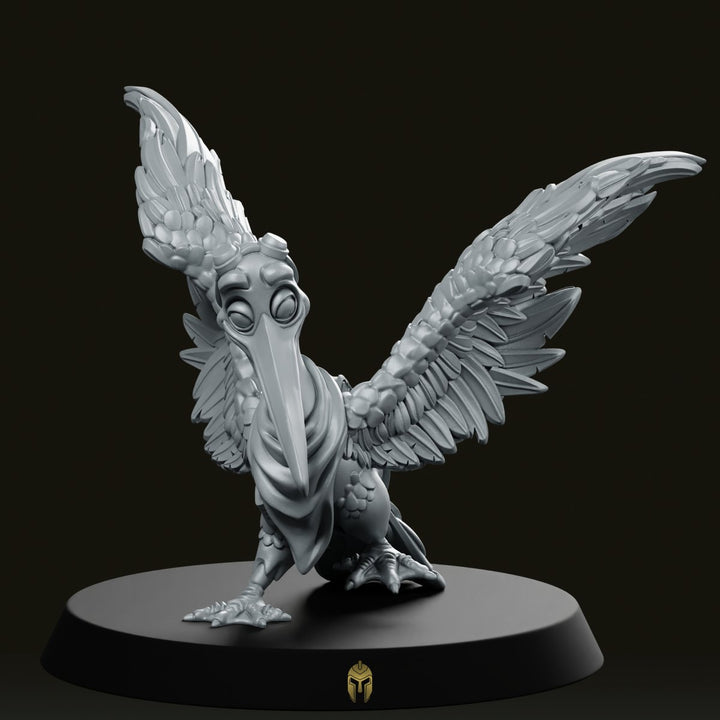 Pelican Pelik Aviator B Miniatura de Pájaro Compañero Volador
