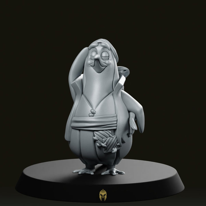 Pengu Pirate B Penguin Pet Miniature Swashbuckling Companion