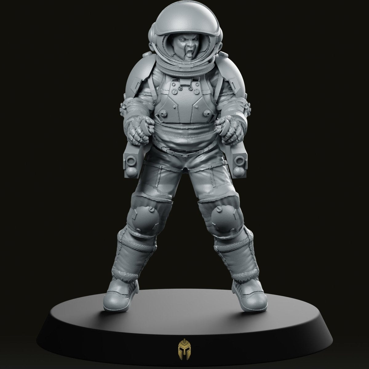 Phyleth Spacesuits Miniature - We Print Miniatures -Bob Naismith Miniatures