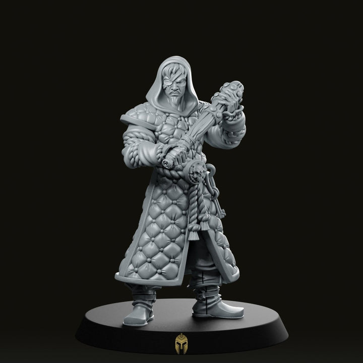 Guardia Carceraria 2 Miniatura Fantasy Aguzzino con Cappuccio