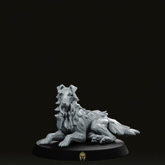 Prison Guard Dog 2 Miniature - We Print Miniatures -CastNPlay