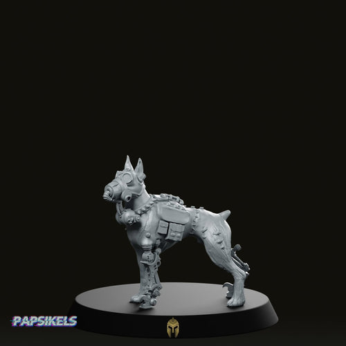 Psycho Dog DKOK Miniature Companion - We Print Miniatures -Papsikels Miniatures
