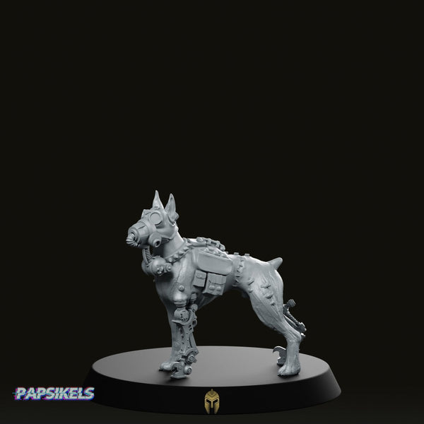 Psycho Dog DKOK Miniature Companion - We Print Miniatures -Papsikels Miniatures
