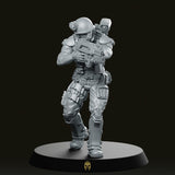 Pvt Dave Olsen Miniature - We Print Miniatures -Papsikels Miniatures