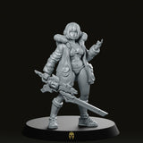 Quinciney Death Stripper Miniature - We Print Miniatures -Papsikels Miniatures