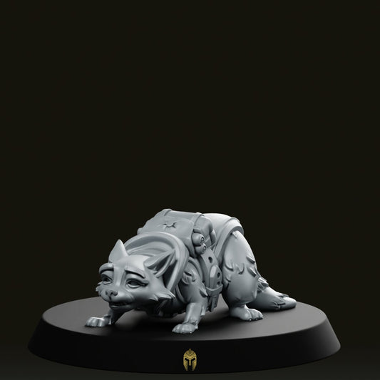 Rakoun Thief A Racoon Companion Miniature - We Print Miniatures -CastNPlay