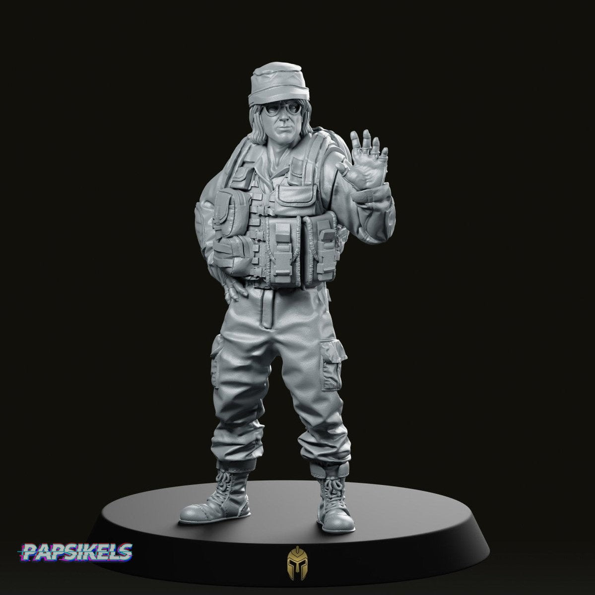 Recon SD1 Jack Daniels Miniature - We Print Miniatures -Papsikels Miniatures