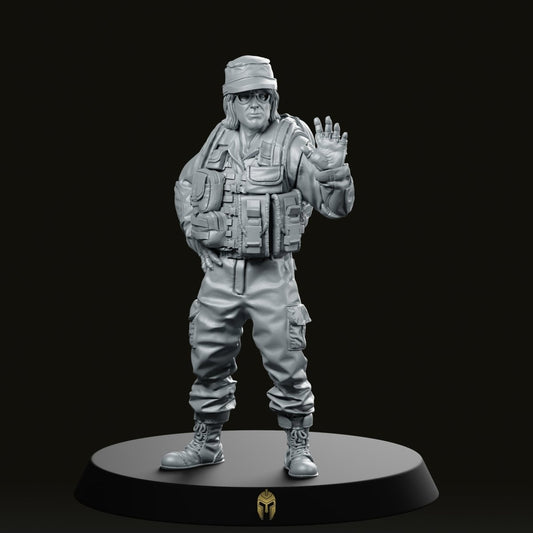 Recon SD1 Jack Daniels Miniature - We Print Miniatures -Papsikels Miniatures