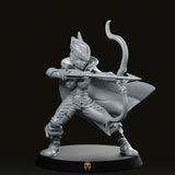 Robin Female Archer Miniature - We Print Miniatures -RN Estudio