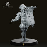 Royal Announcer A Miniature - We Print Miniatures -CastNPlay