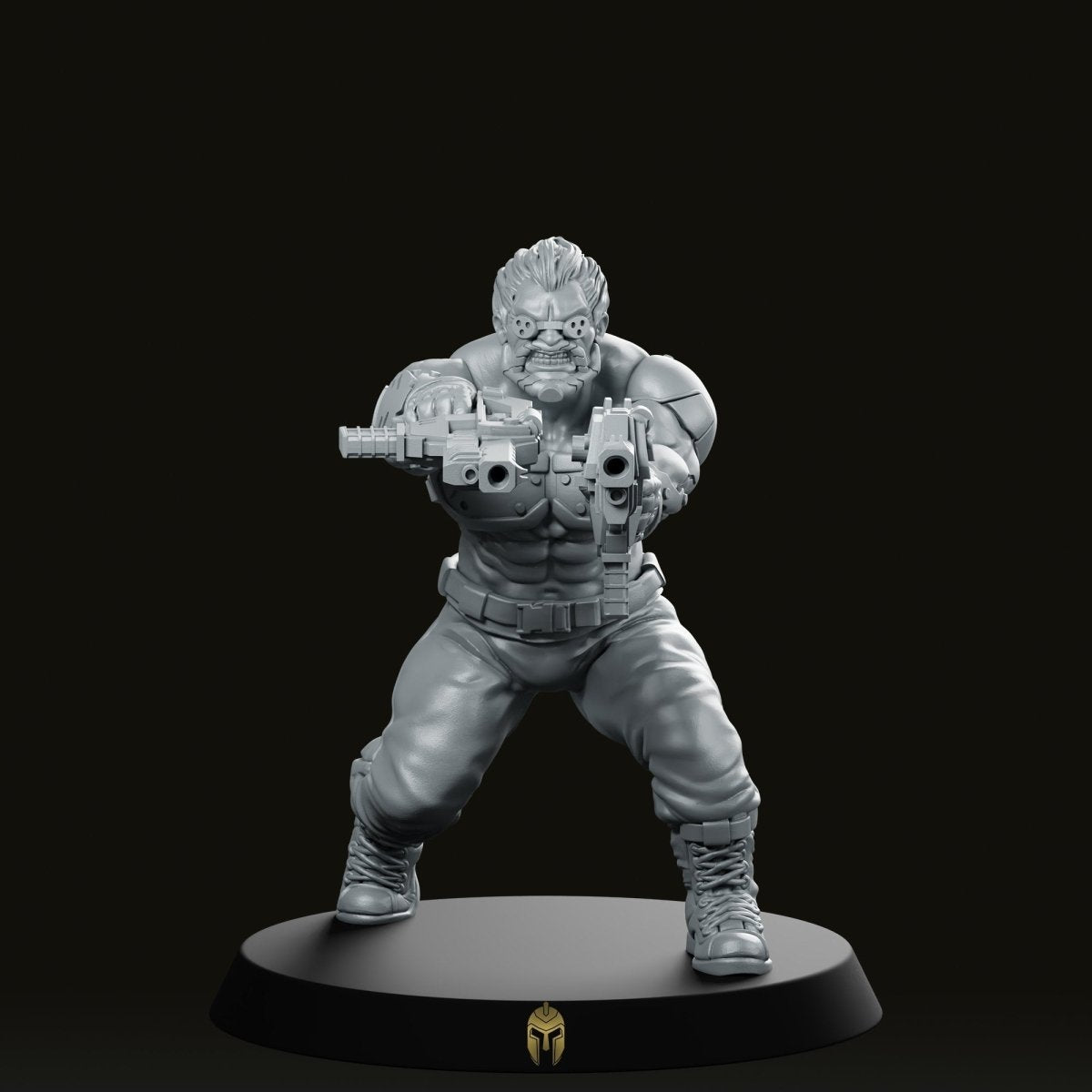 Saberrine Nagol Psycho Miniature - We Print Miniatures -Papsikels Miniatures