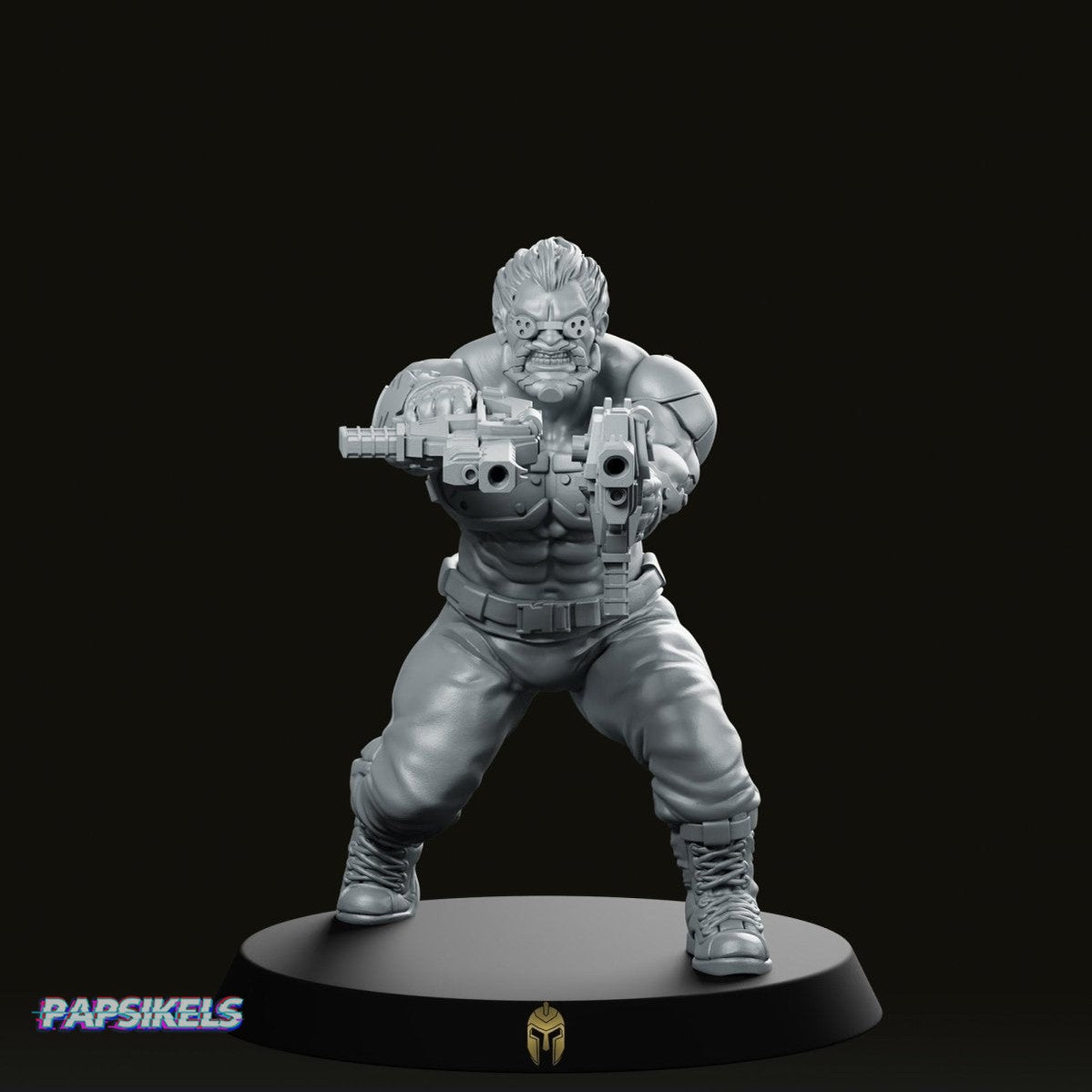 Saberrine Nagol Psycho Miniature - We Print Miniatures -Papsikels Miniatures