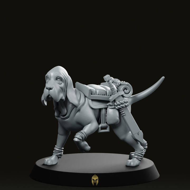 Soldat des Tranchées Sabus Guerrier B Figurine Chien Blindé