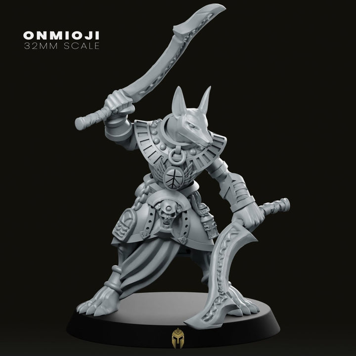 Sand Monster 2 Miniature Anubis Desert Warrior