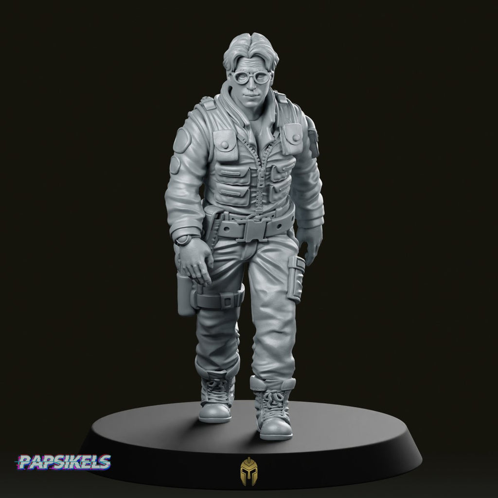 Se 1 Team Doctor Miniature - We Print Miniatures -Papsikels Miniatures